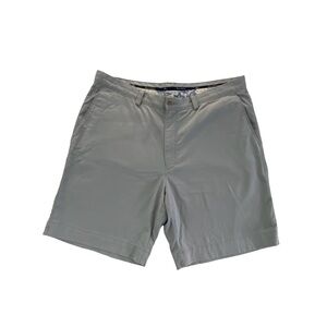 Tommy Bahama Chino Shorts Mens Size 38 Blue Gray Beach Cotton Lyocell Spandex
